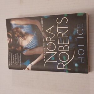$4 Add-on  "Hot Ice" by Nora Roberts - Paperback Novel